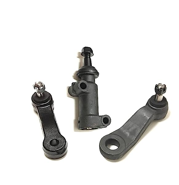 3 Pieces Front Idler Arm, Pitman Arm with 4 Grooves + Idler Arm
